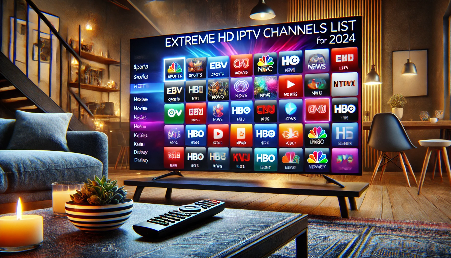 Extreme HD IPTV Channels List