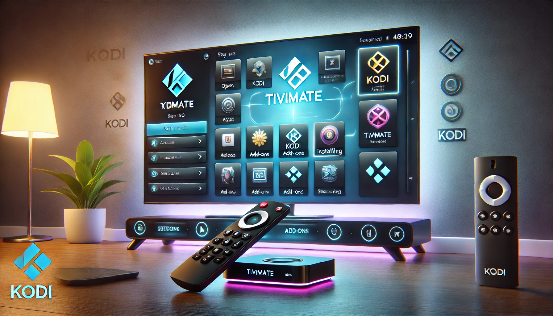 Tivimate with Kodi for Streaming