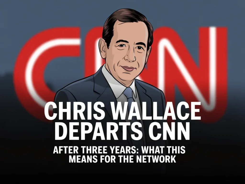 Chris Wallace Departs CNN After Three Years What This Means for the Network