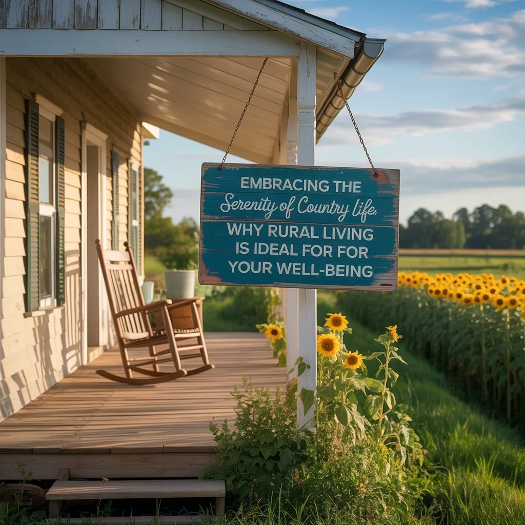 Embracing the Serenity of Country Life: 10 Reasons Why Rural Living is Ideal for Your Well-being