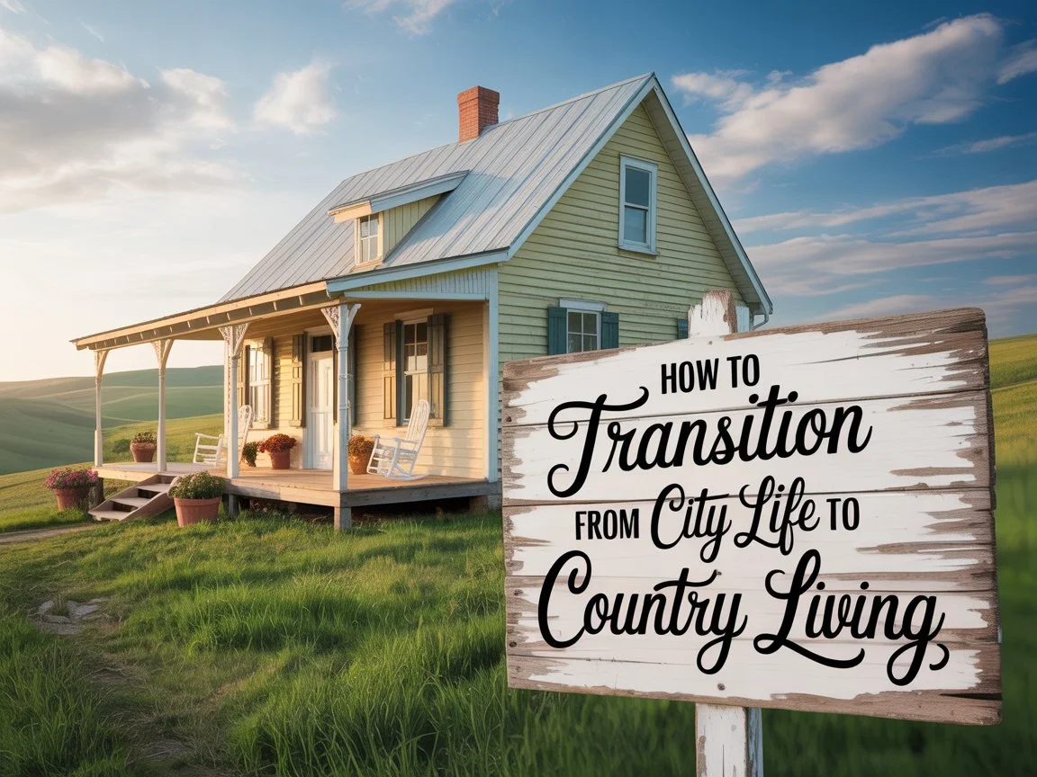 How to Transition from City Life to Country Living: A Step-by-Step Guide