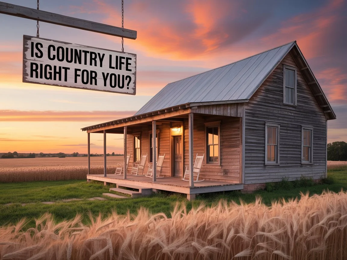 Is Country Life Right for You? The Pros and Cons of Rural Living