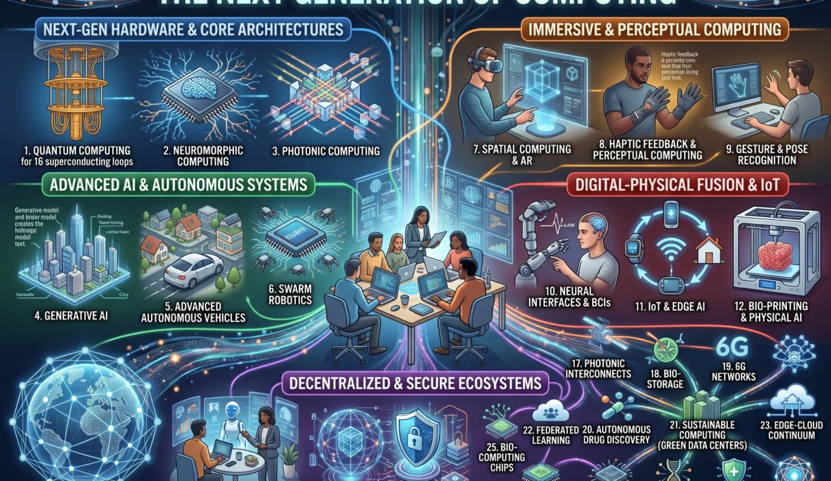 30 Technology Trends That Could Define the Next Generation of Computing