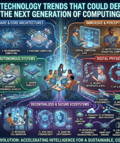 30 Technology Trends That Could Define the Next Generation of Computing