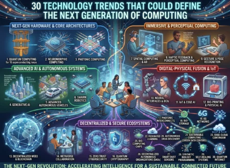30 Technology Trends That Could Define the Next Generation of Computing
