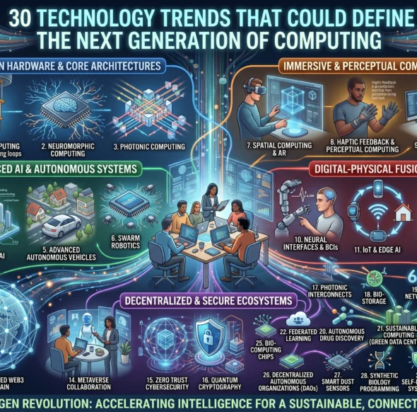 30 Technology Trends That Could Define the Next Generation of Computing