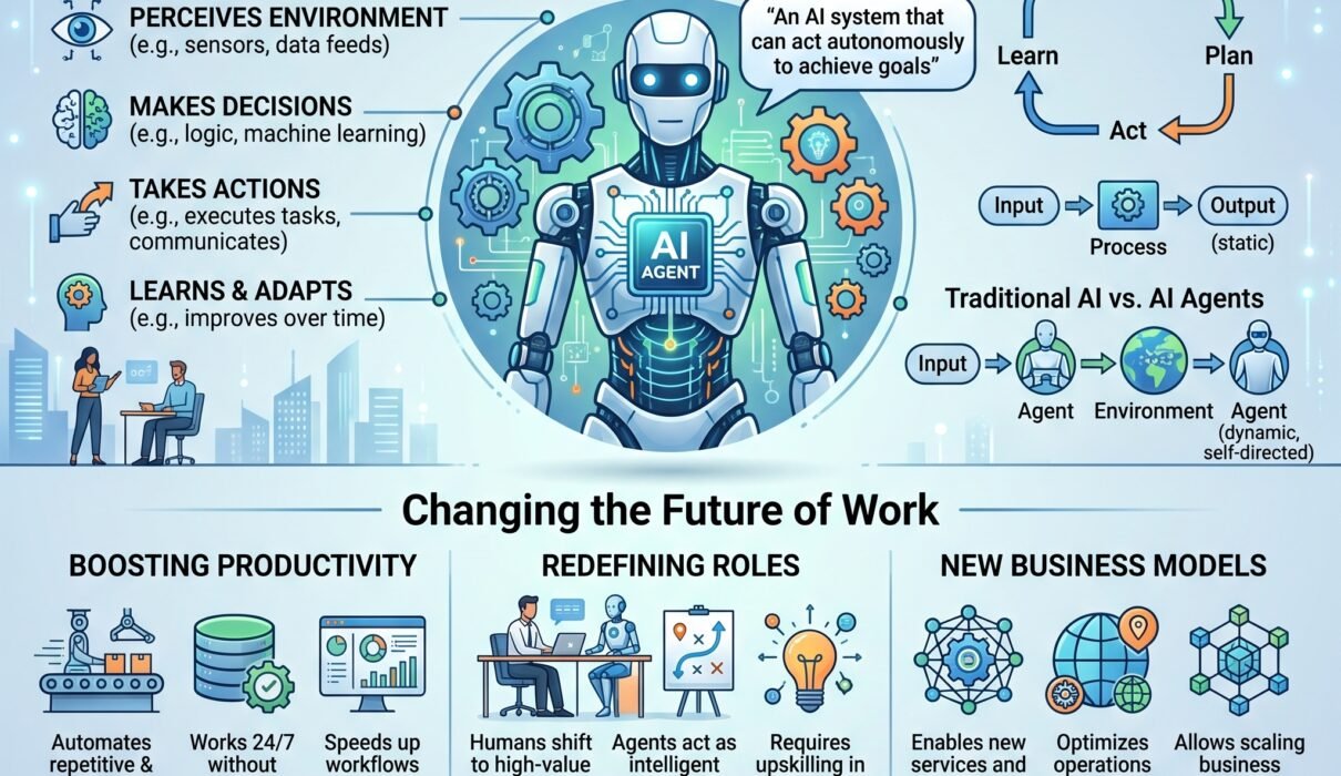 AI Agents Explained How Autonomous AI Systems Are Changing the Future of Work