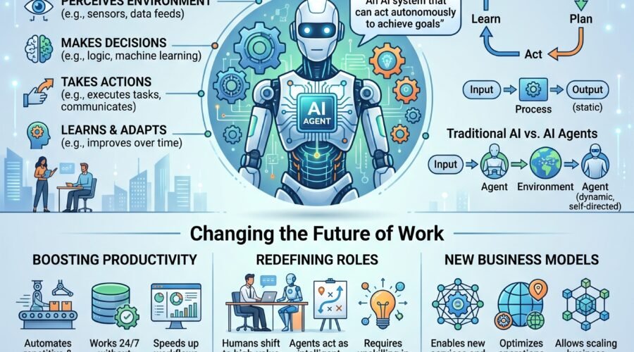 AI Agents Explained How Autonomous AI Systems Are Changing the Future of Work