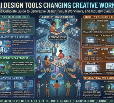 AI Design Tools Changing Creative Work The Complete Guide to Generative Design, Visual Workflows, and Industry Evolution