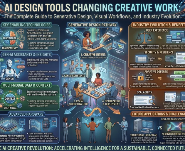 AI Design Tools Changing Creative Work The Complete Guide to Generative Design, Visual Workflows, and Industry Evolution