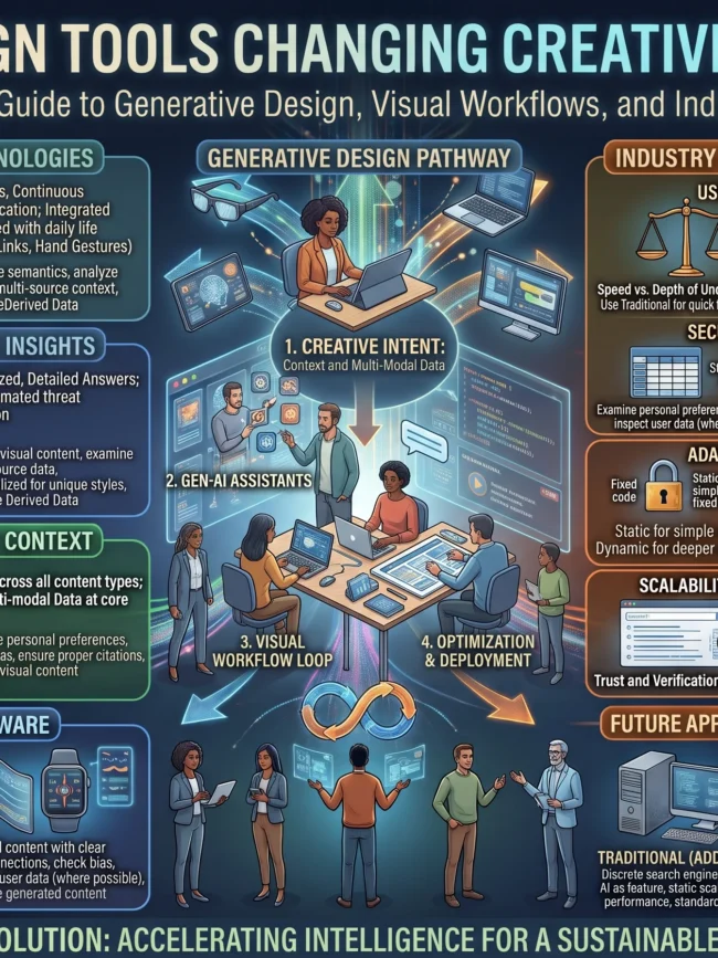 AI Design Tools Changing Creative Work The Complete Guide to Generative Design, Visual Workflows, and Industry Evolution