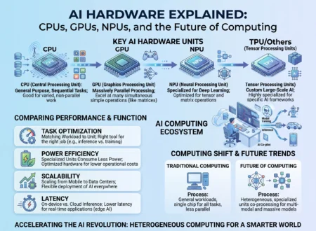 AI Hardware Explained CPUs, GPUs, NPUs, and the Future of Computing