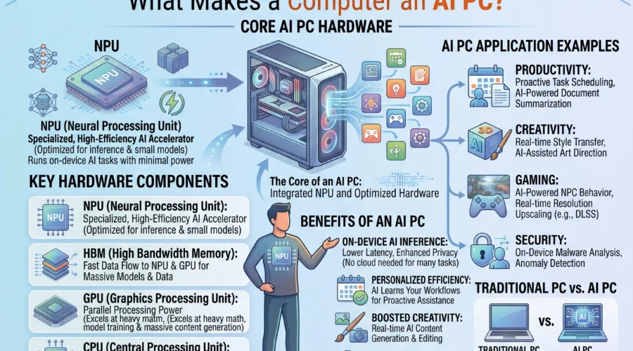 AI PCs Explained What Makes a Computer an AI PC