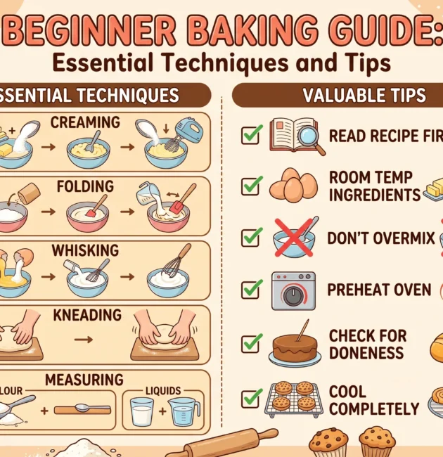 Beginner Baking Guide Essential Techniques and Tips