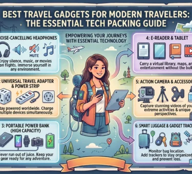 Best Travel Gadgets for Modern Travelers The Essential Tech Packing Guide