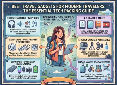 Best Travel Gadgets for Modern Travelers The Essential Tech Packing Guide