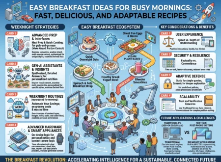 Easy Breakfast Ideas for Busy Mornings Fast, Delicious, and Adaptable Recipes