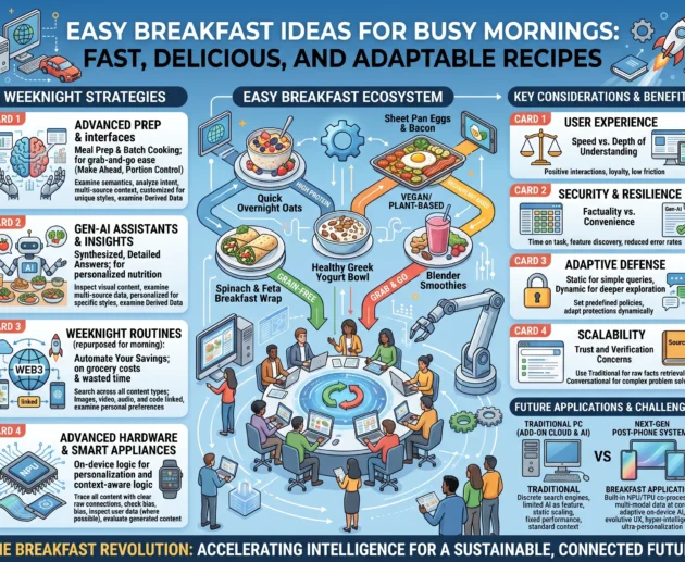 Easy Breakfast Ideas for Busy Mornings Fast, Delicious, and Adaptable Recipes