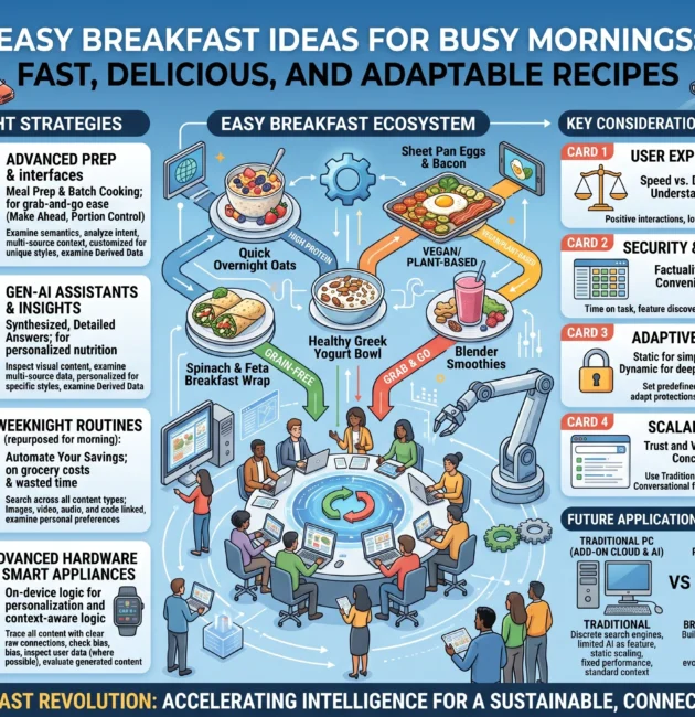 Easy Breakfast Ideas for Busy Mornings Fast, Delicious, and Adaptable Recipes