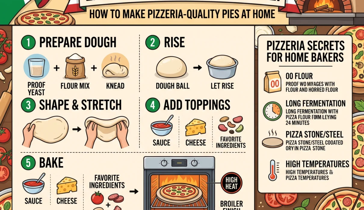 Easy Homemade Pizza Guide How to Make Pizzeria-Quality Pies at Home