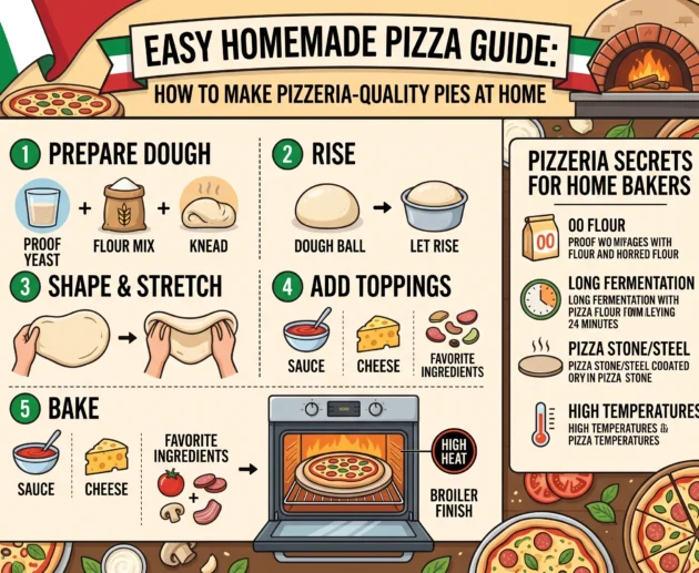 Easy Homemade Pizza Guide How to Make Pizzeria-Quality Pies at Home
