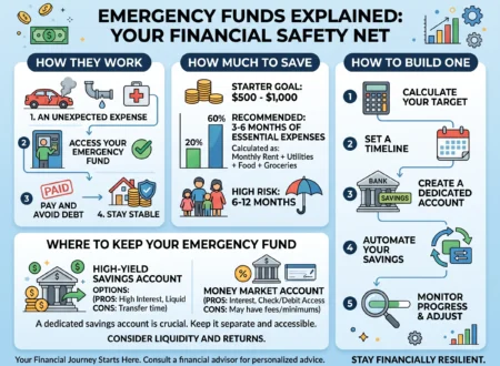 Emergency Funds Explained How They Work, How Much to Save, and How to Build One