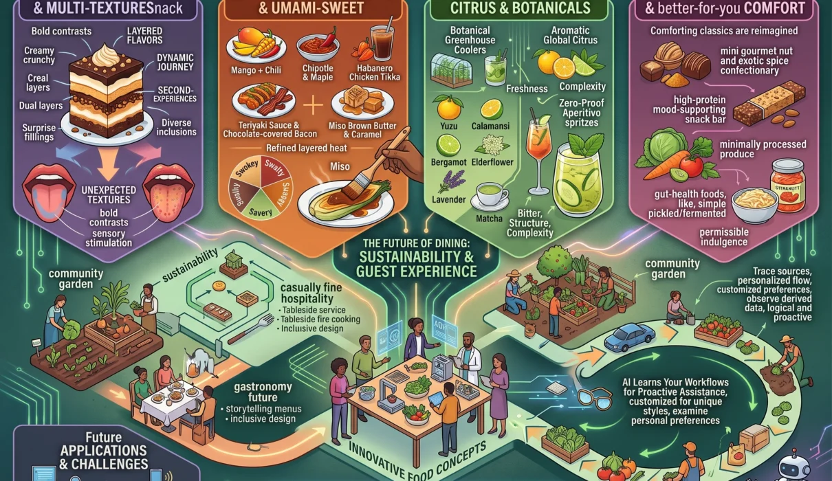 Food Trends to Watch This Year The Ultimate Guide to the Future of Dining, Flavor, and Gastronomy