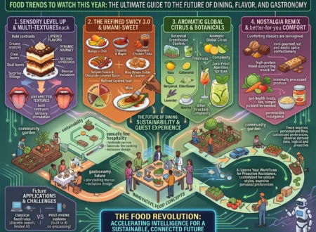 Food Trends to Watch This Year The Ultimate Guide to the Future of Dining, Flavor, and Gastronomy