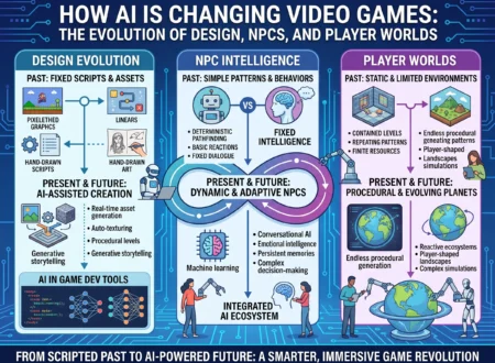 How AI Is Changing Video Games The Evolution of Design, NPCs, and Player Worlds