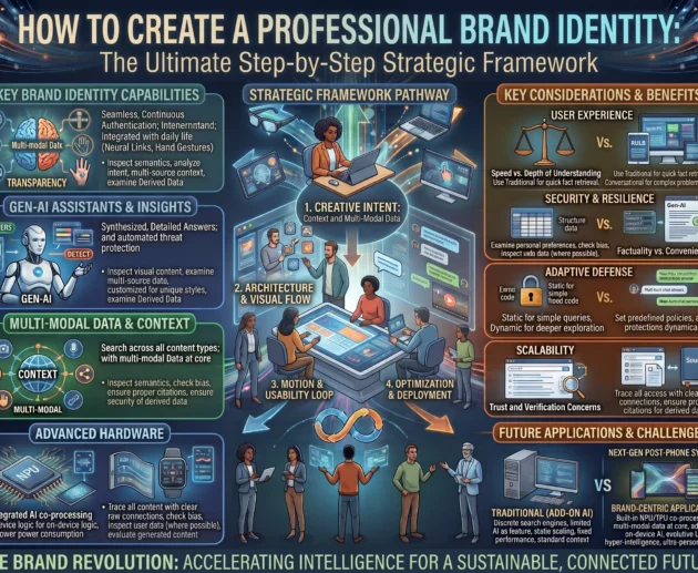 How to Create a Professional Brand Identity The Ultimate Step-by-Step Strategic Framework