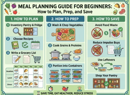 Meal Planning Guide for Beginners How to Plan, Prep, and Save