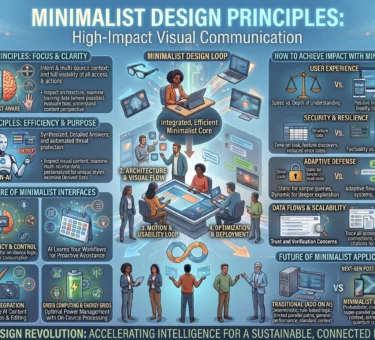 Minimalist Design Principles and Examples for High-Impact Visual Communication