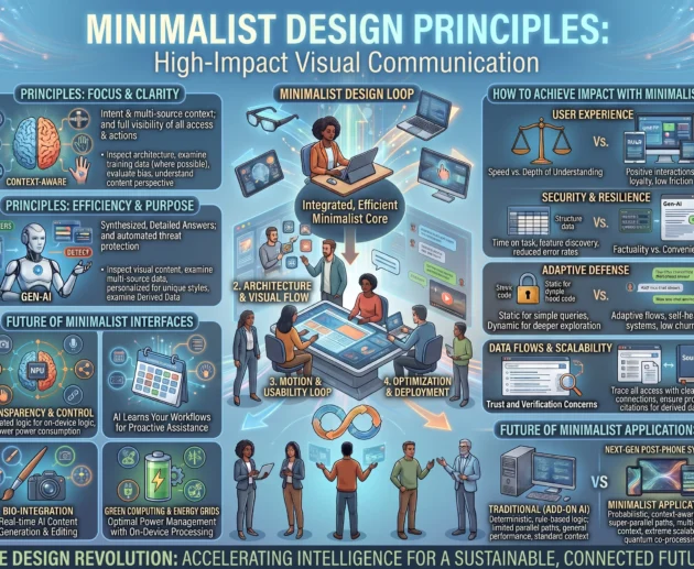 Minimalist Design Principles and Examples for High-Impact Visual Communication