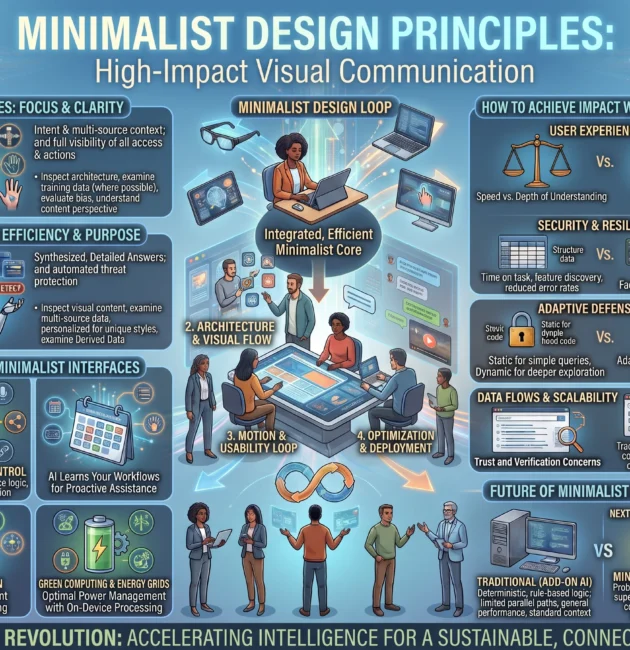 Minimalist Design Principles and Examples for High-Impact Visual Communication