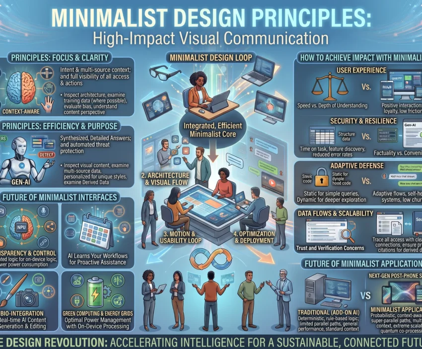 Minimalist Design Principles and Examples for High-Impact Visual Communication