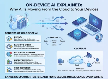 On-Device AI Explained Why AI Is Moving From the Cloud to Your Devices