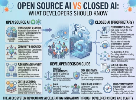 Open Source AI vs Closed AI What Developers Should Know