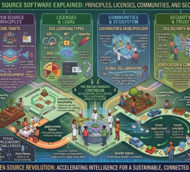Open Source Software Explained Principles, Licenses, Communities, and Security