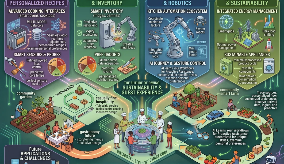 Smart Kitchen Technology Explained The Complete Guide to Connected Cooking, Automation, and Energy Efficiency