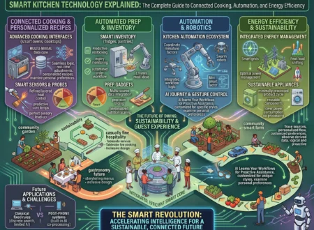 Smart Kitchen Technology Explained The Complete Guide to Connected Cooking, Automation, and Energy Efficiency