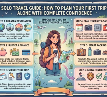 Solo Travel Guide How to Plan Your First Trip Alone with Complete Confidence