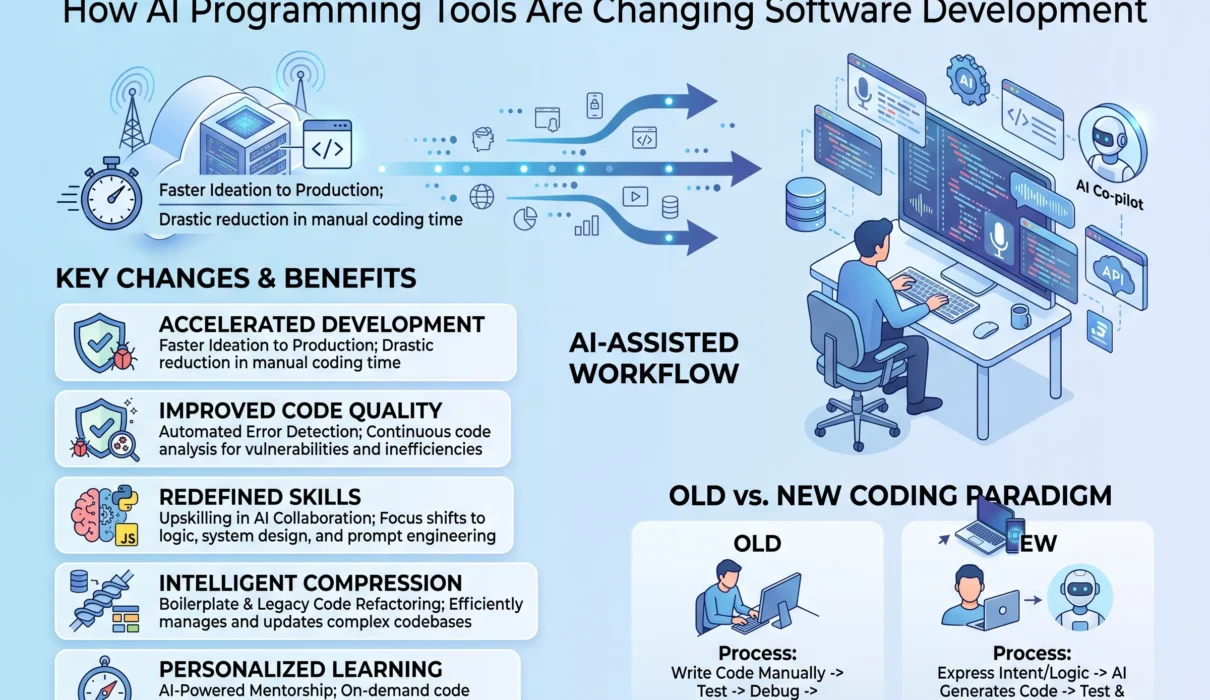 The Future of AI Coding How AI Programming Tools Are Changing Software Development