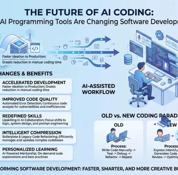 The Future of AI Coding How AI Programming Tools Are Changing Software Development