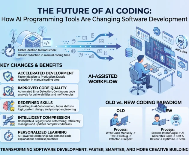 The Future of AI Coding How AI Programming Tools Are Changing Software Development