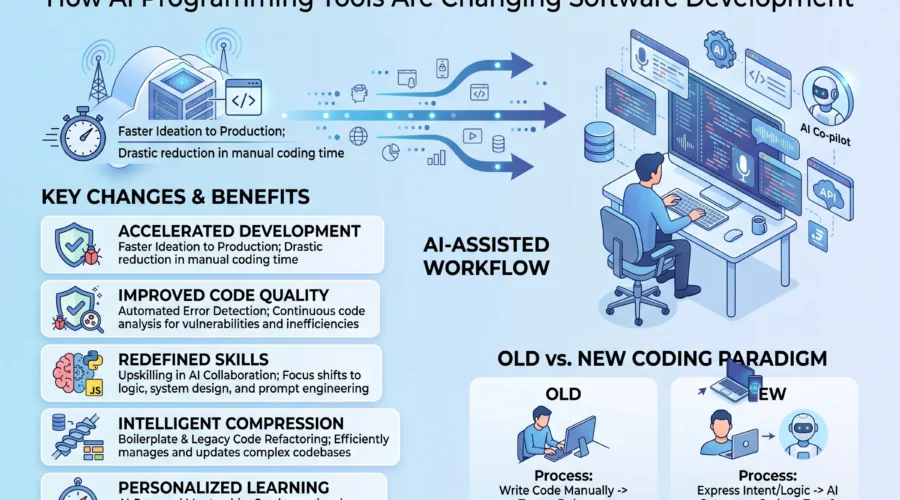 The Future of AI Coding How AI Programming Tools Are Changing Software Development