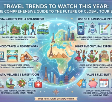 Travel Trends to Watch This Year The Comprehensive Guide to the Future of Global Tourism