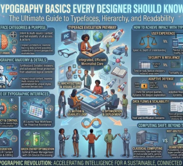 Typography Basics Every Designer Should Know The Ultimate Guide to Typefaces, Hierarchy, and Readability