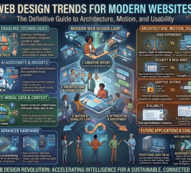 Web Design Trends for Modern Websites The Definitive Guide to Architecture, Motion, and Usability