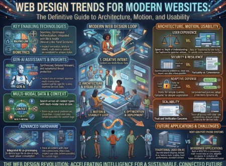 Web Design Trends for Modern Websites The Definitive Guide to Architecture, Motion, and Usability