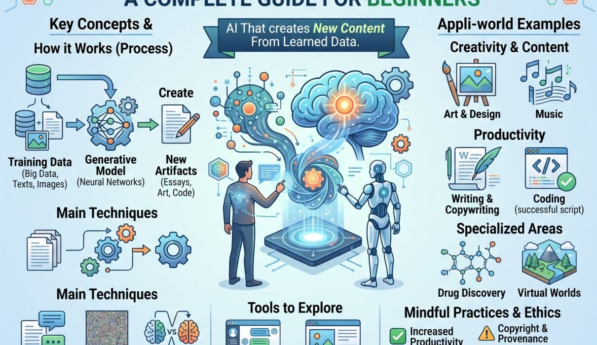 What Is Generative AI A Complete Guide for Beginners